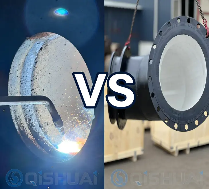 Hloubková analýza Shandong Qishuai: Průvodce výběrem pro překryvné trubky z karbidu chrómu a trubky s keramickým obložením z oxidu hlinitého, vhodné pro podmínky s vysokým otěrem ve všech odvětvích