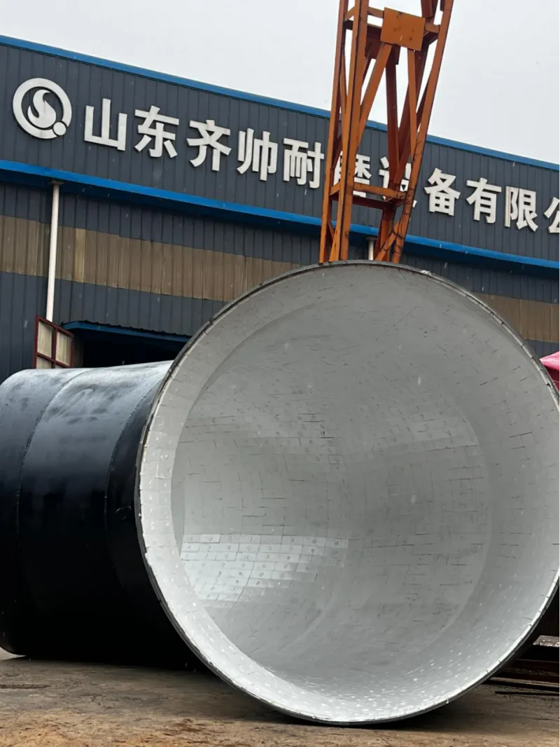Alumina Ceramic Lined Pipes
